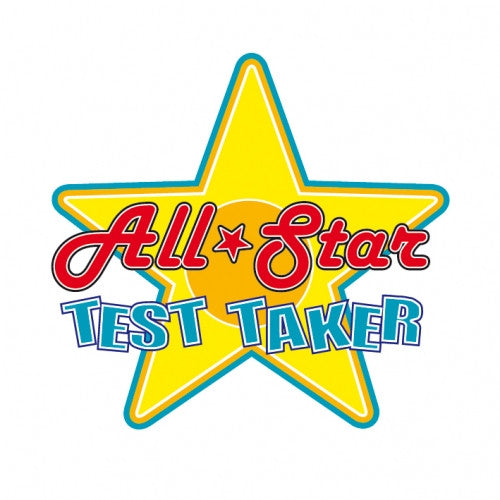 All-Start Test Taker temporary tattoo