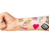 Glow in the Dark Custom Temporary Tattoos 2" x 2"