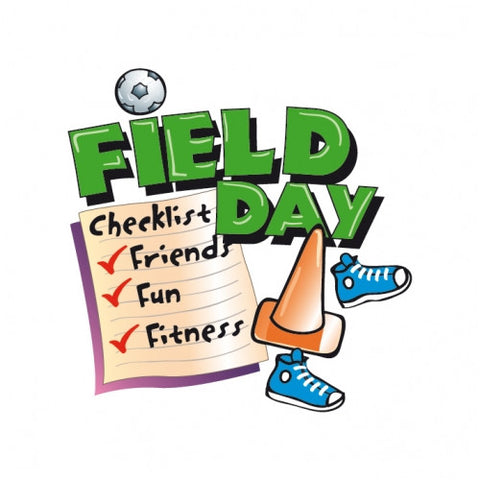 Field Day Checklist temporary tattoos