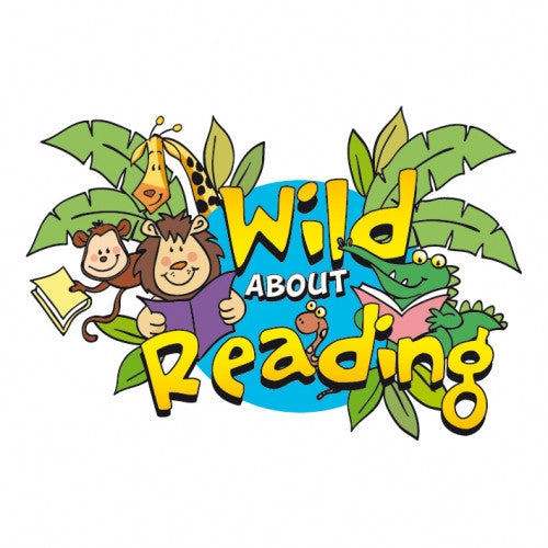 WILD ABOUT READING! Temporary Tattoo